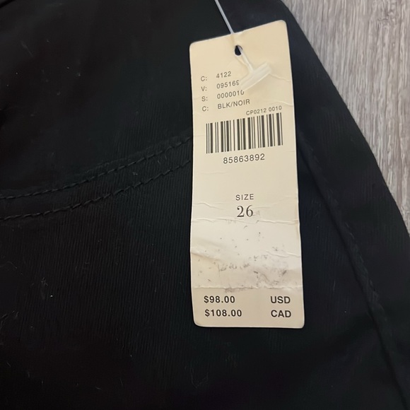 Pilcro Black Stretchy Jeggings - Picture 5 of 6